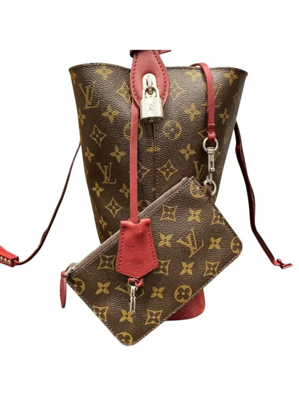 Louis Vuitton Idole GM Monogram Shoulder Bag Canvas